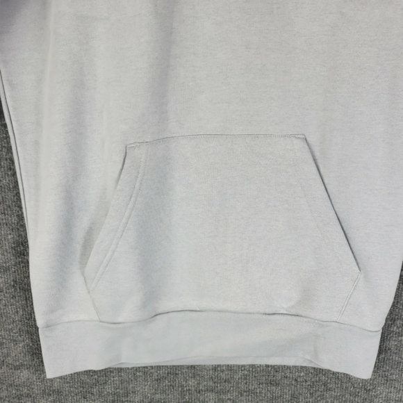 adidas Men's Essentials Camo Print Hoodie Sweatshirt Halo Blue Silver - Picture 5 of 11